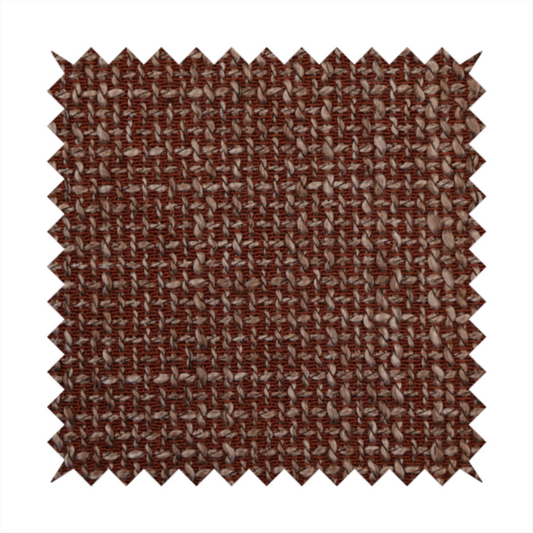 Alabama Durable Woven Hopsack Upholstery Fabric Burgundy Colour CTR-2061