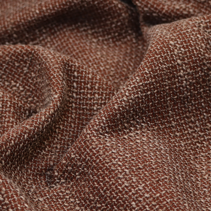 Alabama Durable Woven Hopsack Upholstery Fabric Burgundy Colour CTR-2061 - Handmade Cushions