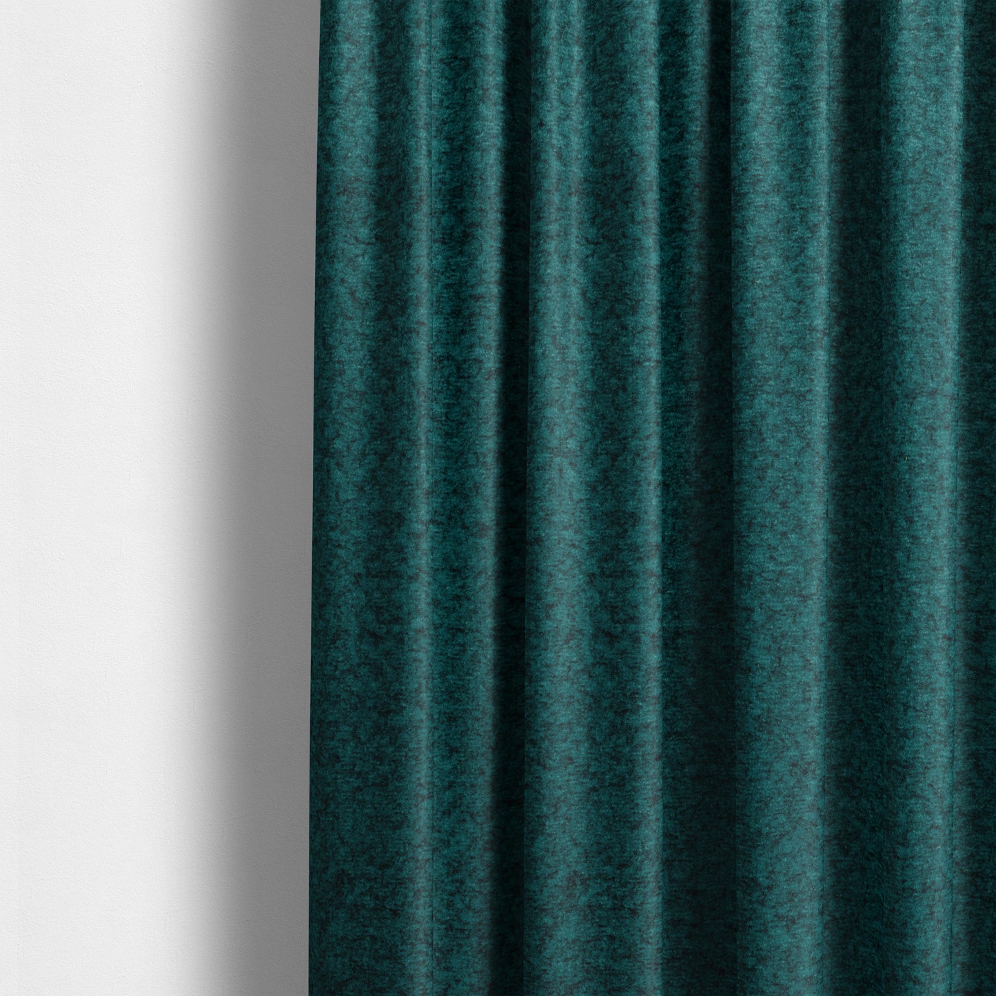 Tanzania Soft Velour Textured Material Blue Colour Upholstery Fabric CTR-2066 - Made To Measure Curtains