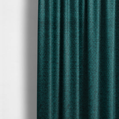 Tanzania Soft Velour Textured Material Blue Colour Upholstery Fabric CTR-2066 - Made To Measure Curtains