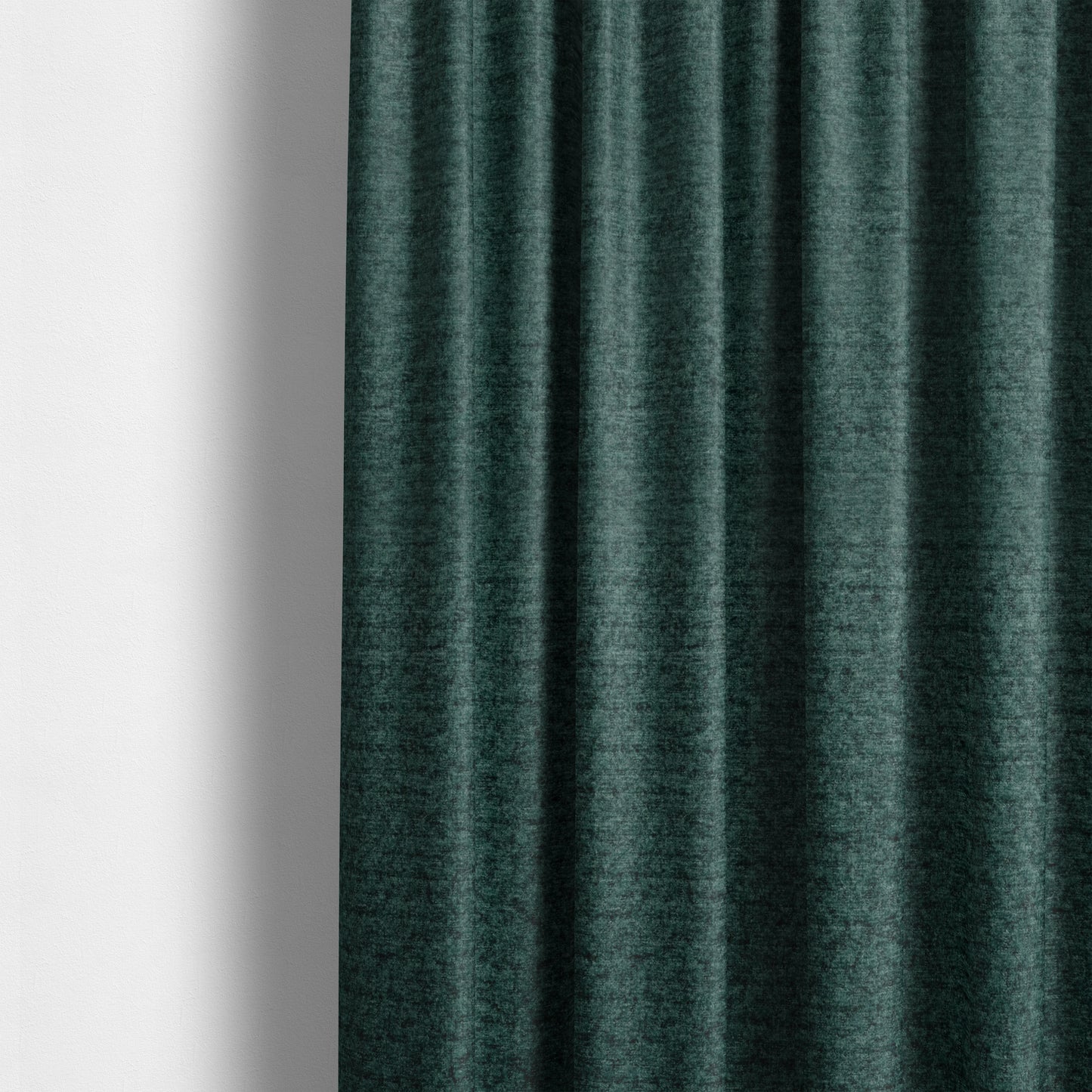 Tanzania Soft Velour Textured Material Green Colour Upholstery Fabric CTR-2067 - Made To Measure Curtains