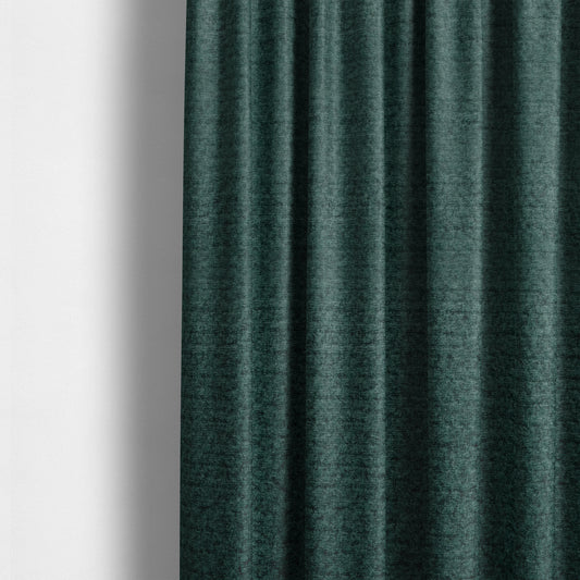 Tanzania Soft Velour Textured Material Green Colour Upholstery Fabric CTR-2067 - Made To Measure Curtains