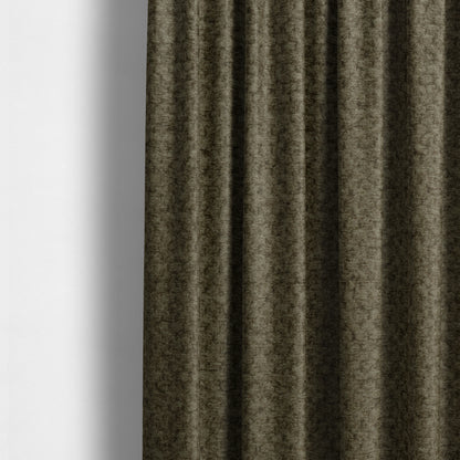 Tanzania Soft Velour Textured Material Mocha Brown Colour Upholstery Fabric CTR-2069 - Made To Measure Curtains