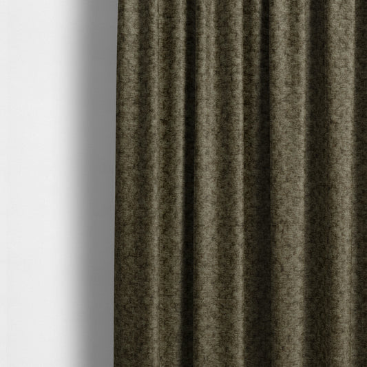 Tanzania Soft Velour Textured Material Mocha Brown Colour Upholstery Fabric CTR-2069 - Made To Measure Curtains