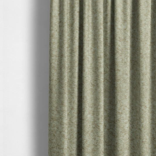 Tanzania Soft Velour Textured Material Cream Colour Upholstery Fabric CTR-2070 - Made To Measure Curtains