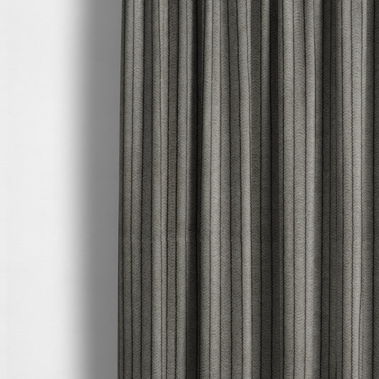 Tromso Pencil Thin Striped Brown Corduroy Upholstery Fabric CTR-2095 - Made To Measure Curtains