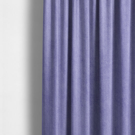 Maputo Flat Soft Chenille Purple Colour Upholstery Fabric CTR-2106 - Made To Measure Curtains