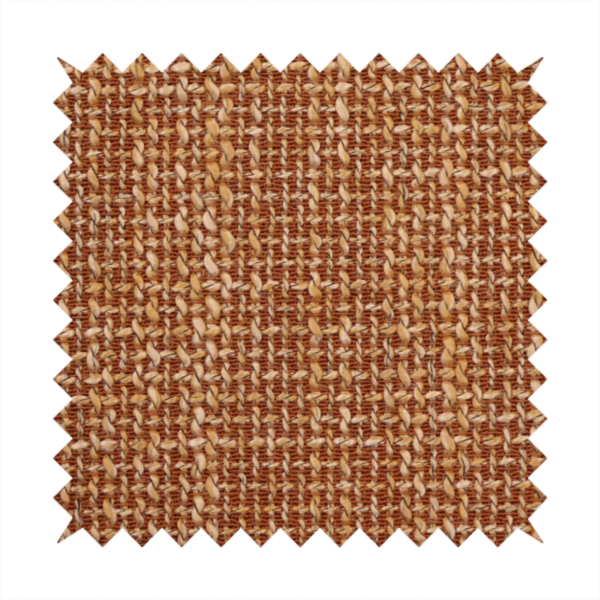 Alabama Durable Woven Hopsack Upholstery Fabric Orange Colour CTR-2107 - Handmade Cushions