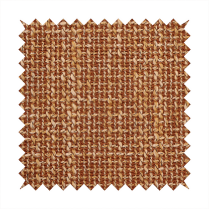 Alabama Durable Woven Hopsack Upholstery Fabric Orange Colour CTR-2107 - Handmade Cushions