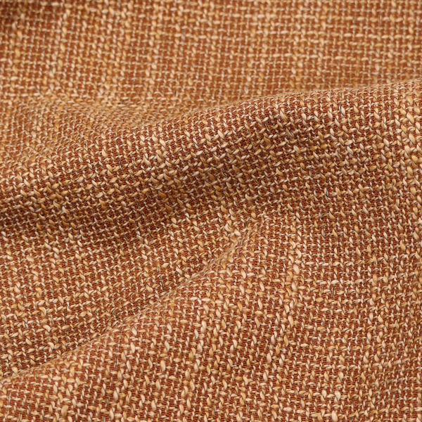 Alabama Durable Woven Hopsack Upholstery Fabric Orange Colour CTR-2107 - Handmade Cushions