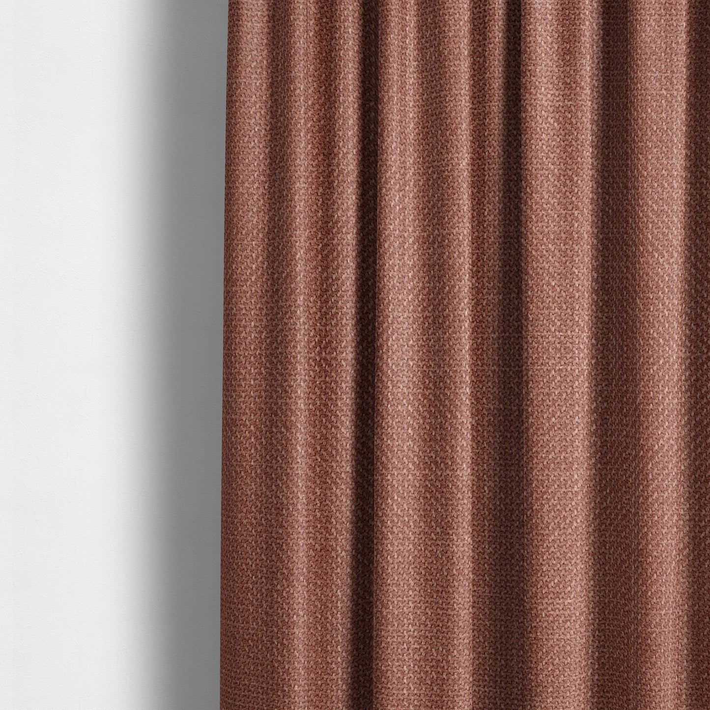 Narvik Weave Textured Water Repellent Treated Material Pink Colour Upholstery Fabric CTR-2111 - Made To Measure Curtains