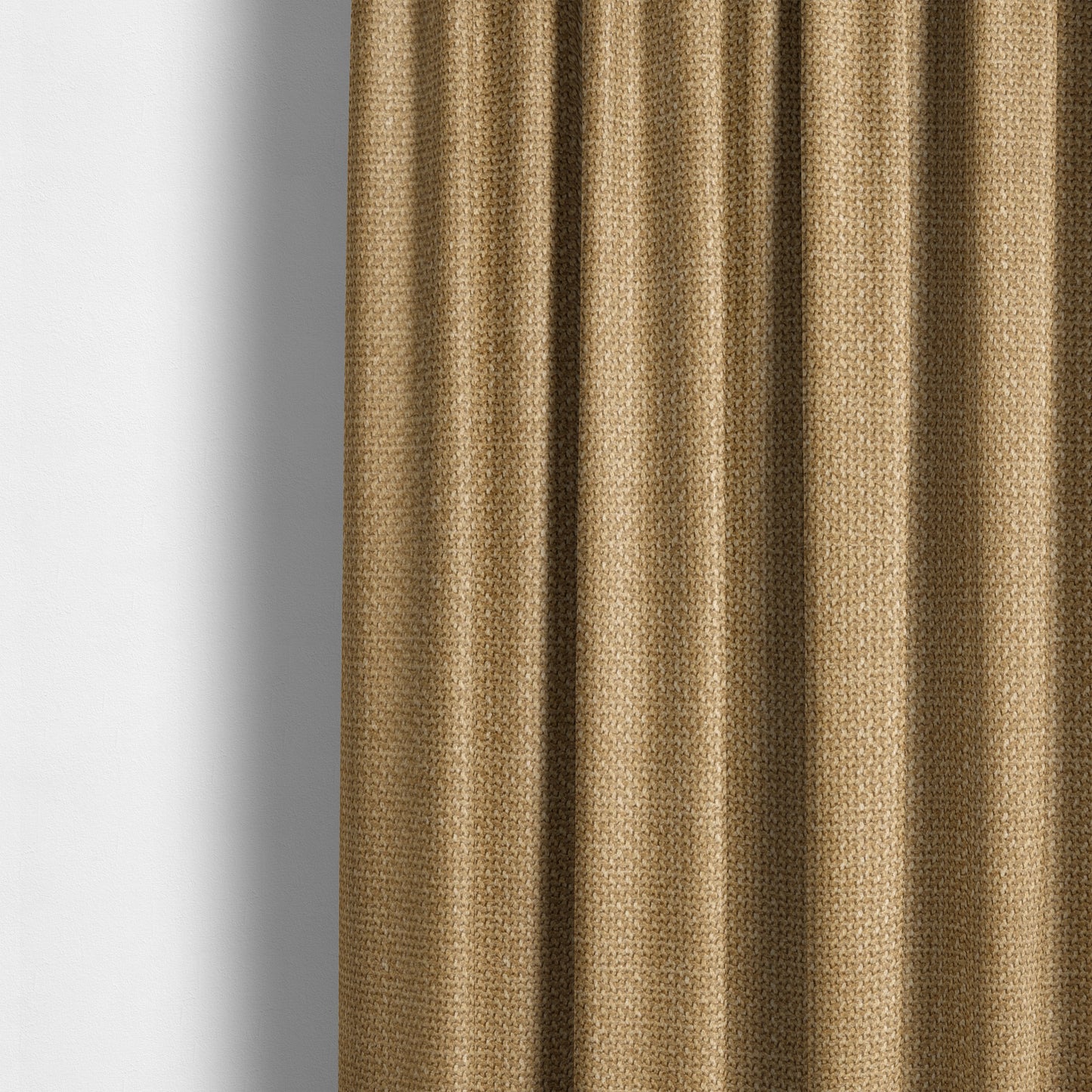 Narvik Weave Textured Water Repellent Treated Material Yellow Colour Upholstery Fabric CTR-2113 - Made To Measure Curtains