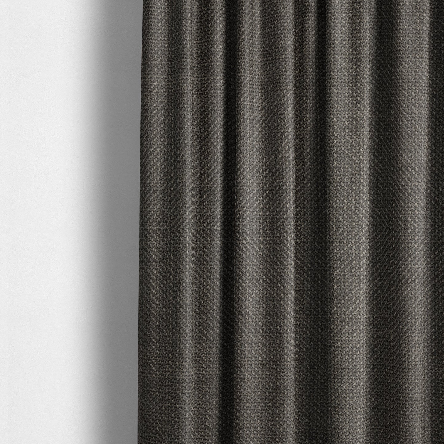 Narvik Weave Textured Water Repellent Treated Material Brown Colour Upholstery Fabric CTR-2114 - Made To Measure Curtains