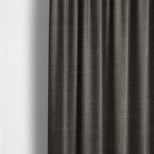 Narvik Weave Textured Water Repellent Treated Material Brown Colour Upholstery Fabric CTR-2114 - Made To Measure Curtains