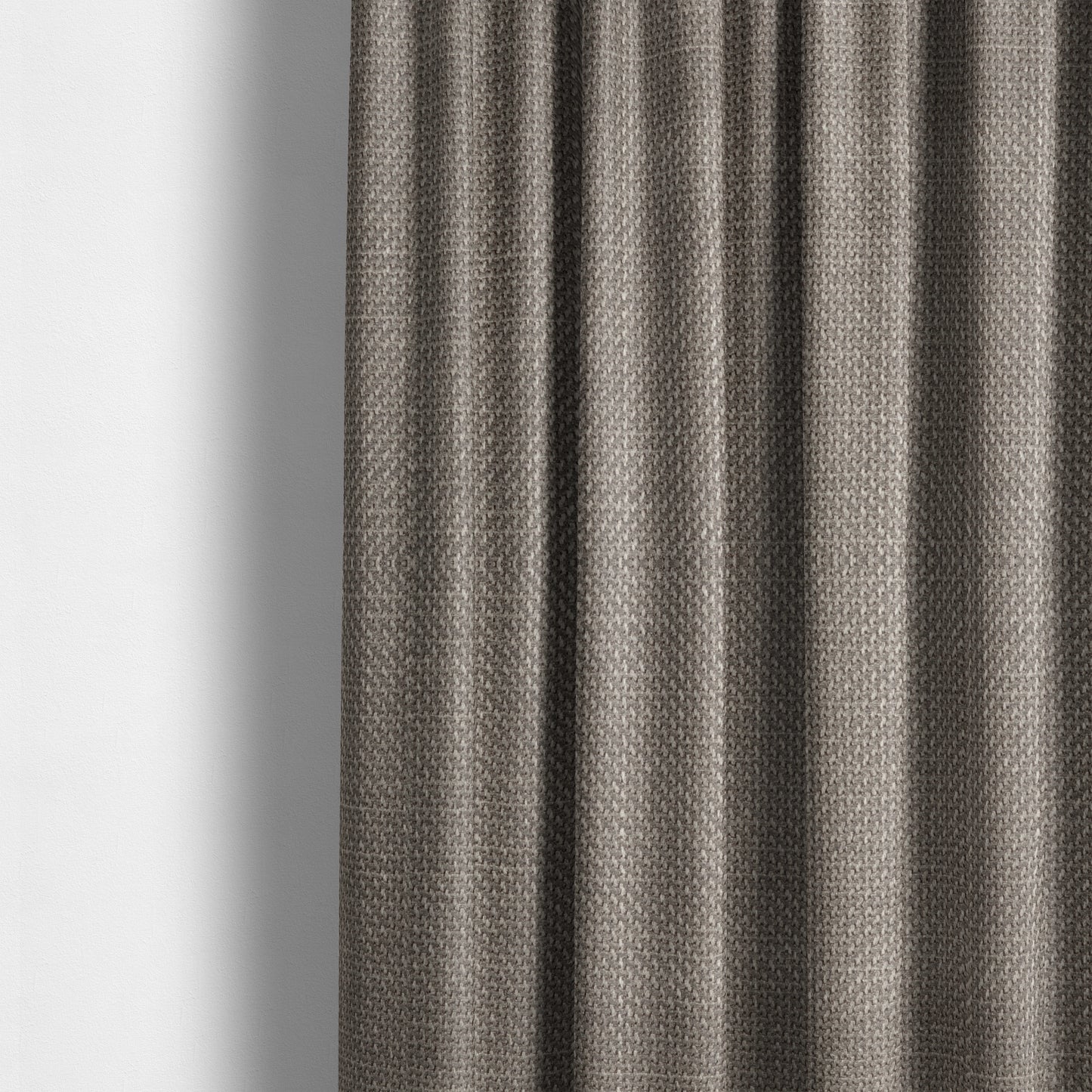 Narvik Weave Textured Water Repellent Treated Material Light Brown Colour Upholstery Fabric CTR-2115 - Made To Measure Curtains