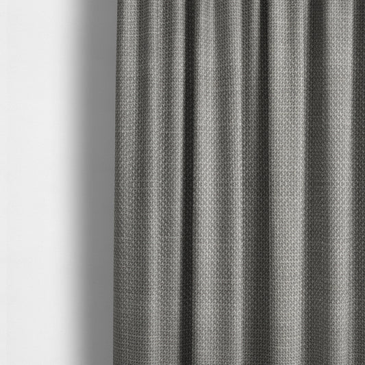 Narvik Weave Textured Water Repellent Treated Material Elephant Brown Colour Upholstery Fabric CTR-2116 - Made To Measure Curtains