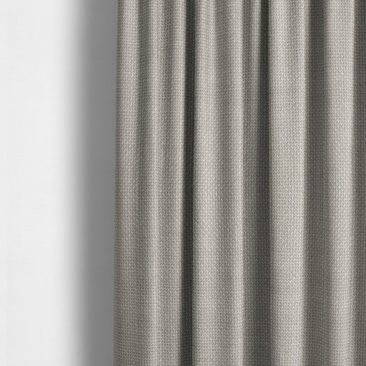 Narvik Weave Textured Water Repellent Treated Material Cloud White Colour Upholstery Fabric CTR-2117 - Made To Measure Curtains