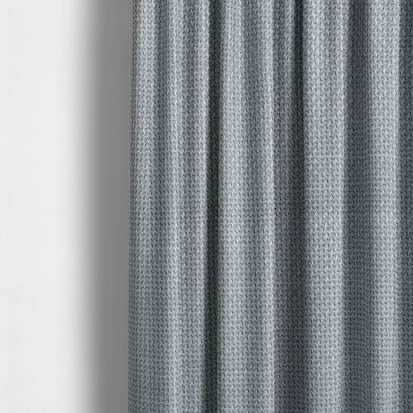 Narvik Weave Textured Water Repellent Treated Material Flint Silver Colour Upholstery Fabric CTR-2118 - Made To Measure Curtains