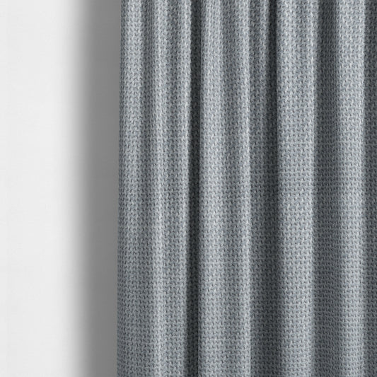 Narvik Weave Textured Water Repellent Treated Material Flint Silver Colour Upholstery Fabric CTR-2118 - Made To Measure Curtains