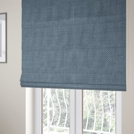 Narvik Weave Textured Water Repellent Treated Material Grey Colour Upholstery Fabric CTR-2119 - Roman Blinds