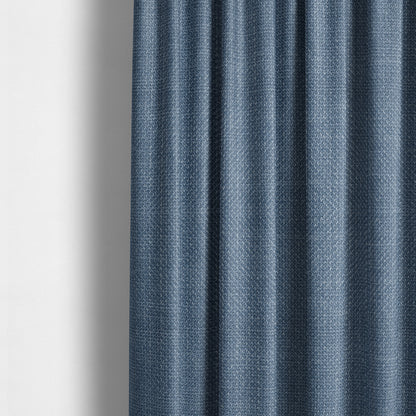 Narvik Weave Textured Water Repellent Treated Material Arctic Blue Colour Upholstery Fabric CTR-2126 - Made To Measure Curtains