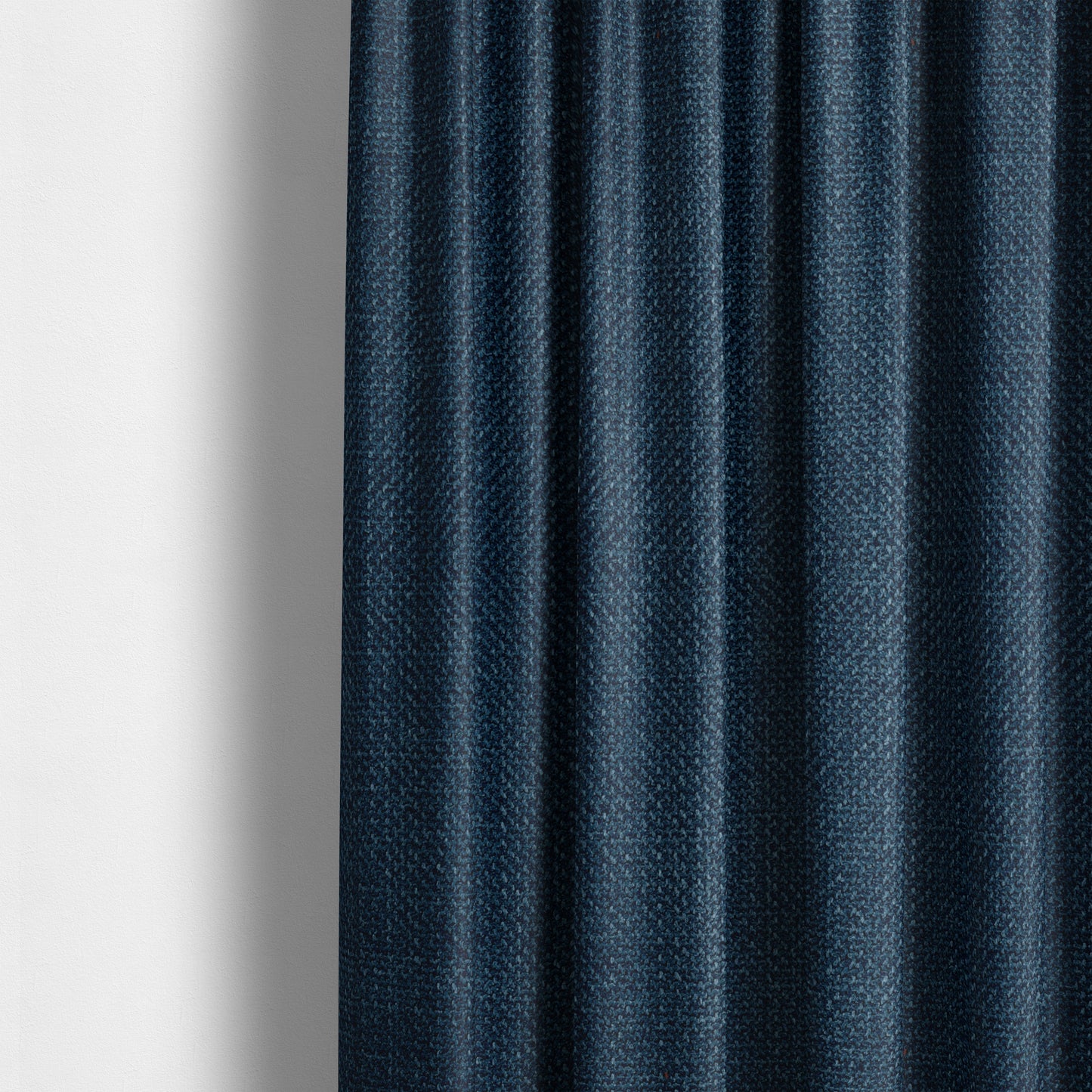 Narvik Weave Textured Water Repellent Treated Material Denim Blue Colour Upholstery Fabric CTR-2127 - Made To Measure Curtains