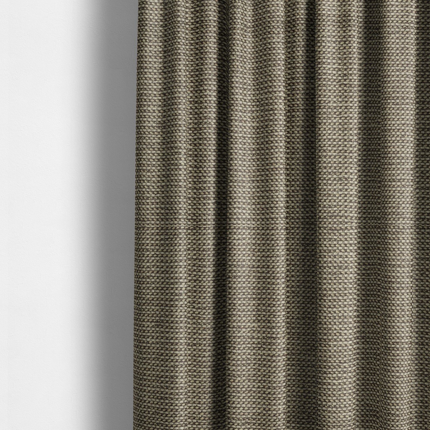 Kampala Basket Weave Textured Beige Colour Upholstery Fabric CTR-2137 - Made To Measure Curtains