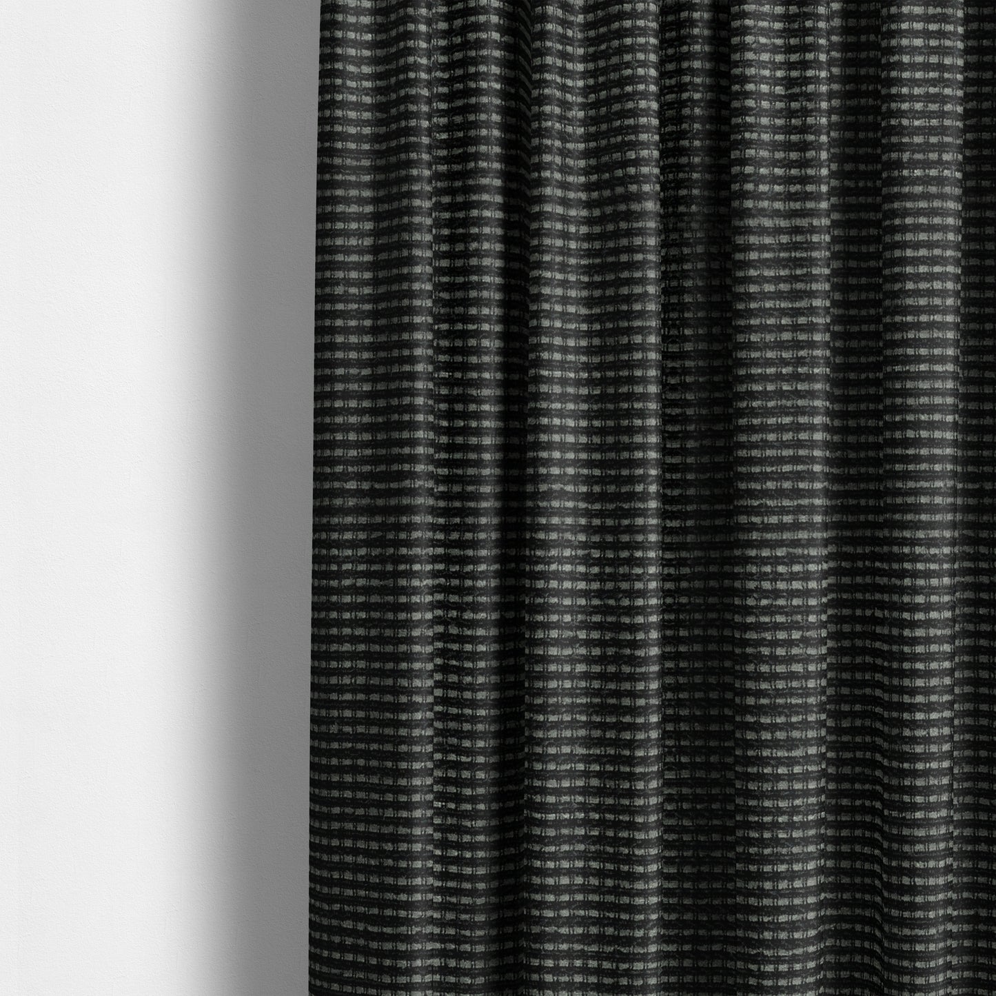 Kampala Basket Weave Textured Grey Colour Upholstery Fabric CTR-2141 - Made To Measure Curtains