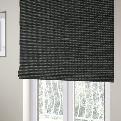 Kampala Basket Weave Textured Grey Colour Upholstery Fabric CTR-2141 - Roman Blinds