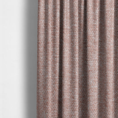 Nairobi Soft Textured Chenille Peach Orange Colour Upholstery Fabric CTR-2148 - Made To Measure Curtains