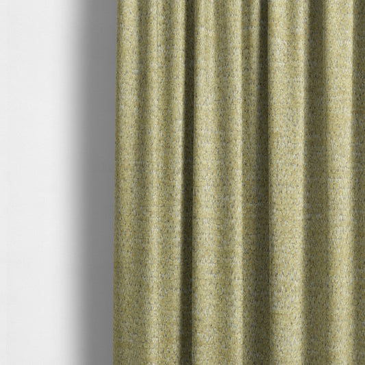 Nairobi Soft Textured Chenille Yellow Colour Upholstery Fabric CTR-2151 - Made To Measure Curtains