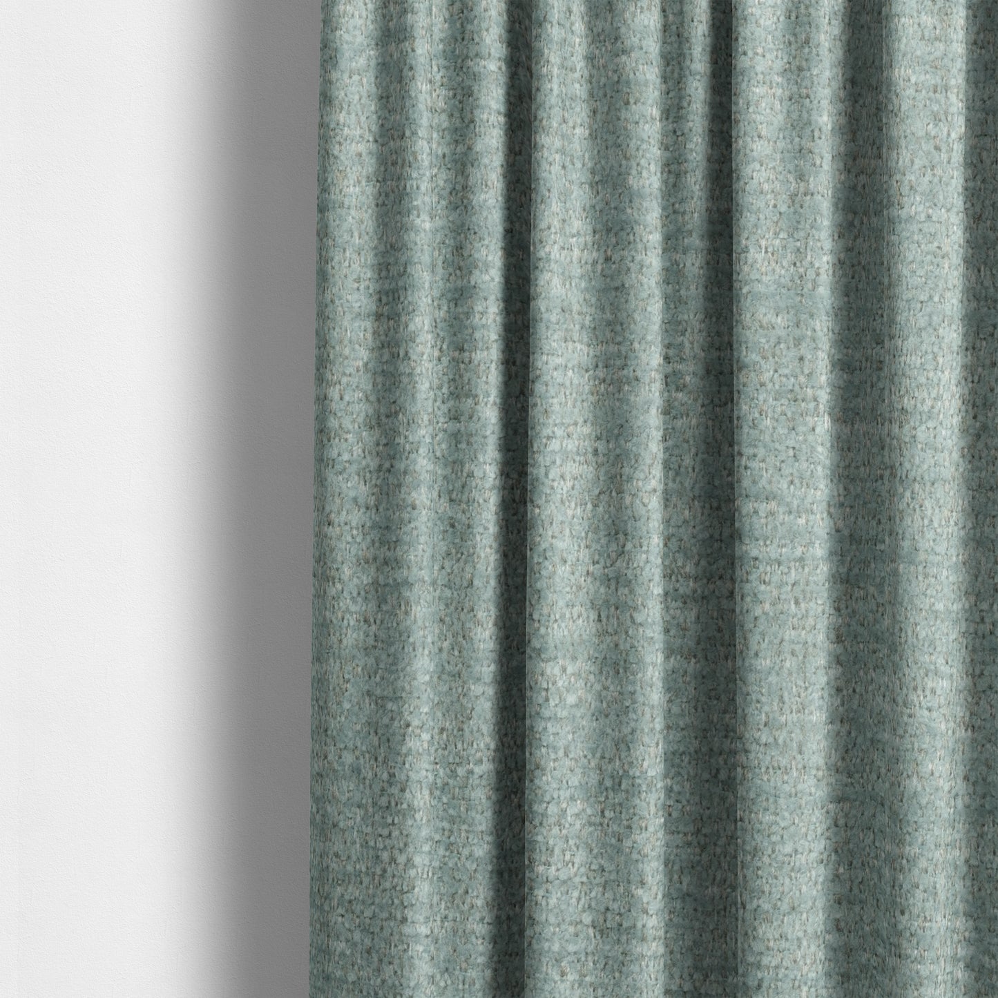 Nairobi Soft Textured Chenille Light Blue Colour Upholstery Fabric CTR-2152 - Made To Measure Curtains