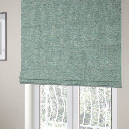 Nairobi Soft Textured Chenille Light Blue Colour Upholstery Fabric CTR-2152 - Roman Blinds