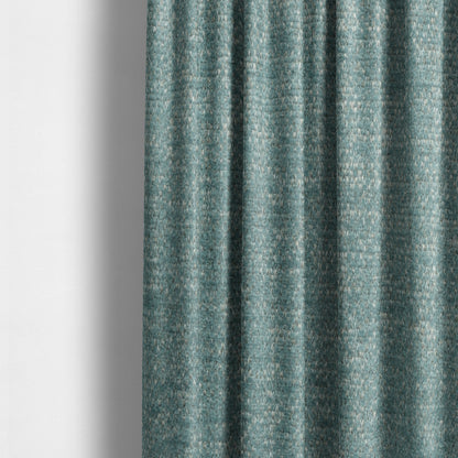 Nairobi Soft Textured Chenille Ocean Blue Colour Upholstery Fabric CTR-2153 - Made To Measure Curtains