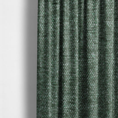 Nairobi Soft Textured Chenille Green Colour Upholstery Fabric CTR-2156 - Made To Measure Curtains