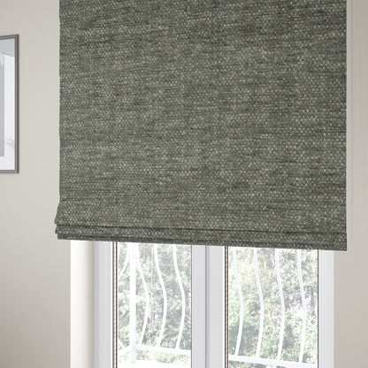 Nairobi Soft Textured Chenille Brown Colour Upholstery Fabric CTR-2157 - Roman Blinds