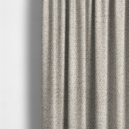 Nairobi Soft Textured Chenille Cream Colour Upholstery Fabric CTR-2159 - Made To Measure Curtains