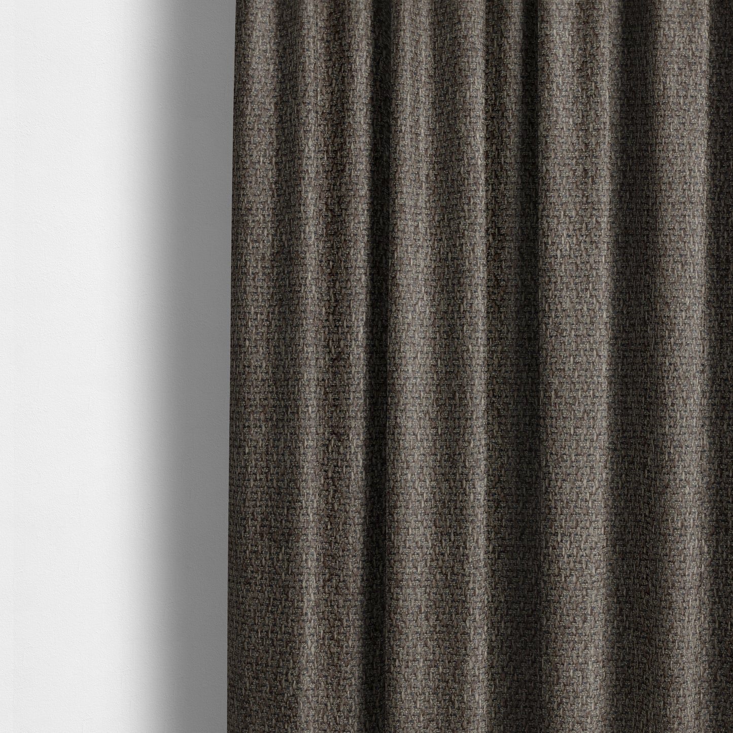 Trello Chenille Weave Material Chocolate Brown Colour Upholstery Fabric CTR-2169 - Made To Measure Curtains