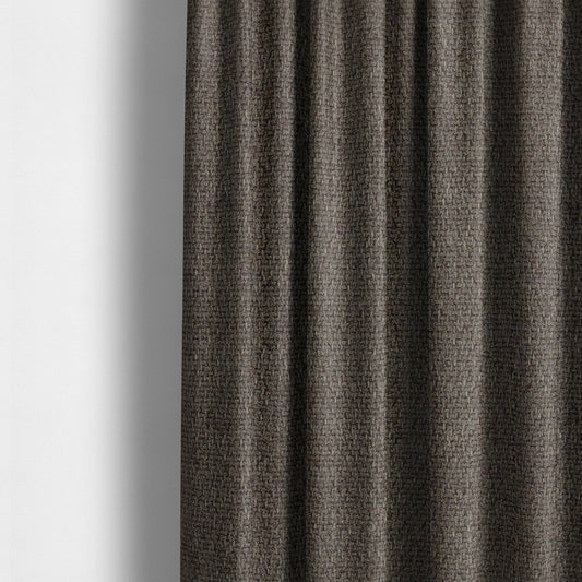 Trello Chenille Weave Material Chocolate Brown Colour Upholstery Fabric CTR-2169 - Made To Measure Curtains