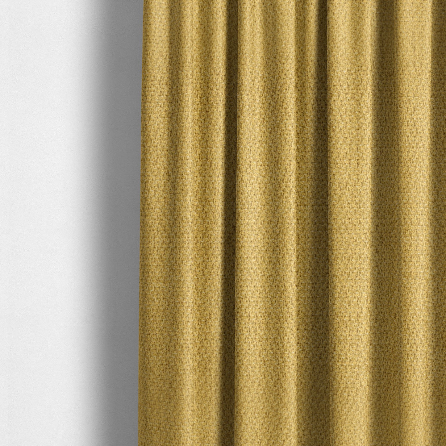 Trello Chenille Weave Material Yellow Colour Upholstery Fabric CTR-2170 - Made To Measure Curtains