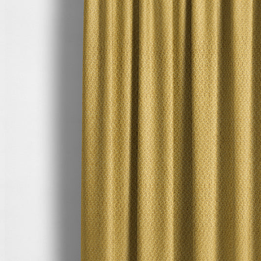 Trello Chenille Weave Material Yellow Colour Upholstery Fabric CTR-2170 - Made To Measure Curtains