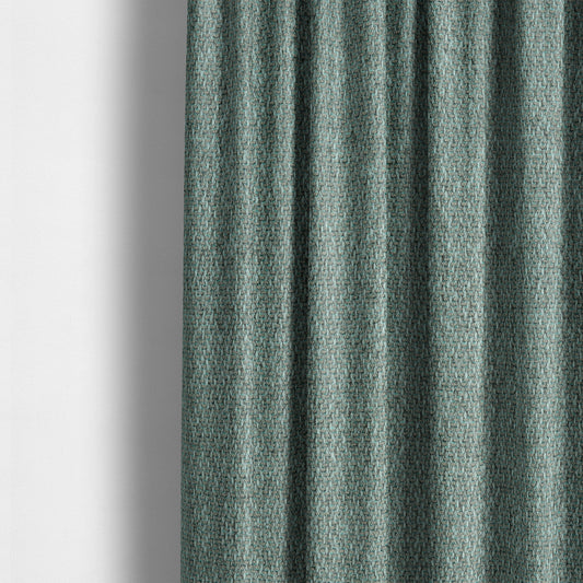 Trello Chenille Weave Material Teal Blue Colour Upholstery Fabric CTR-2172 - Made To Measure Curtains