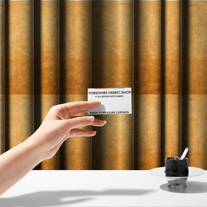 Trinity Silky Flat Water Repellent Velvet In Yellow Colour Upholstery Fabric CTR-2177 - Made To Measure Curtains