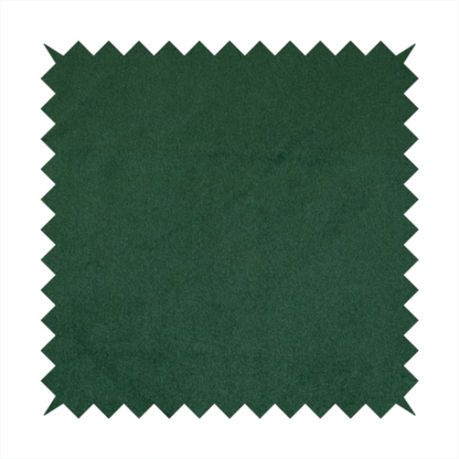 Trinity Silky Flat Water Repellent Velvet In Emerald Green Colour Upholstery Fabric CTR-2178