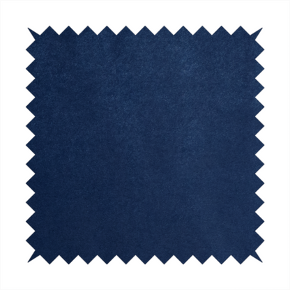 Trinity Silky Flat Water Repellent Velvet In Blue Colour Upholstery Fabric CTR-2179