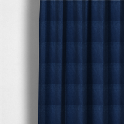 Trinity Silky Flat Water Repellent Velvet In Blue Colour Upholstery Fabric CTR-2179 - Made To Measure Curtains