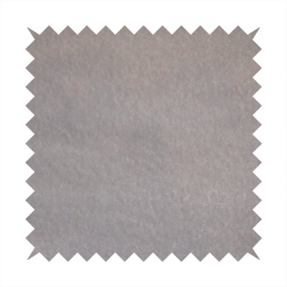 Trinity Silky Flat Water Repellent Velvet In Light Grey Colour Upholstery Fabric CTR-2180