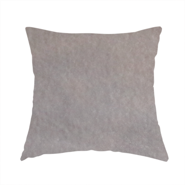 Trinity Silky Flat Water Repellent Velvet In Light Grey Colour Upholstery Fabric CTR-2180 - Handmade Cushions