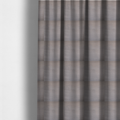 Trinity Silky Flat Water Repellent Velvet In Light Grey Colour Upholstery Fabric CTR-2180 - Made To Measure Curtains