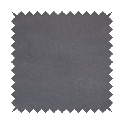 Trinity Silky Flat Water Repellent Velvet In Grey Colour Upholstery Fabric CTR-2181